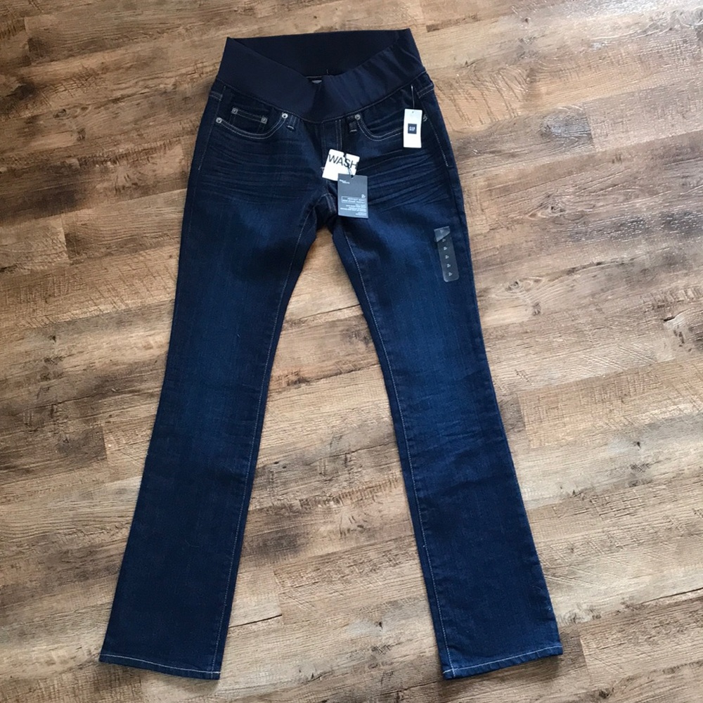 NWT GAP Jeans Maternity Size 2R